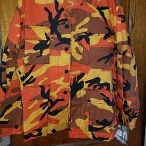 4 piece 2XL Orange Camo Outfit